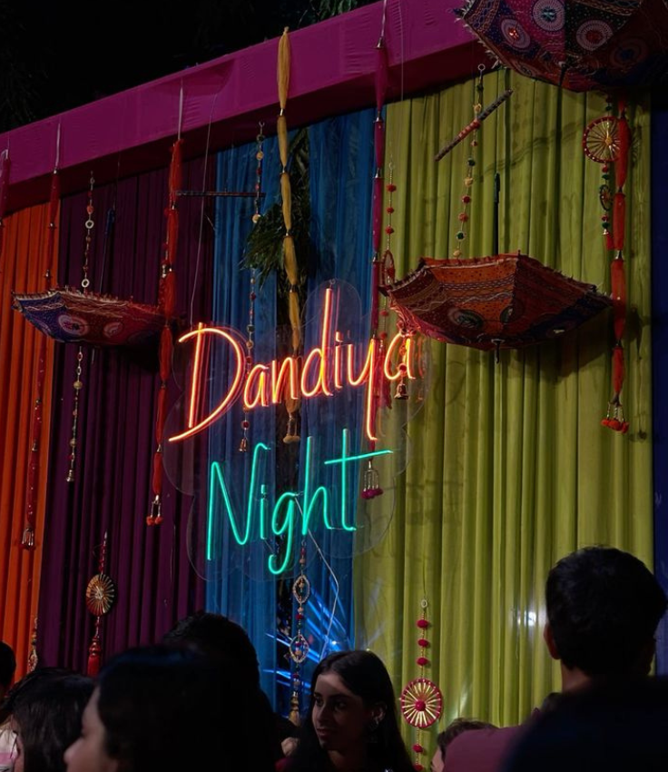 Family Fun at Dandiya